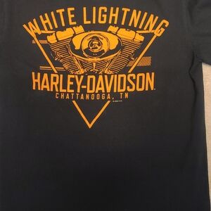 Harley-Davidson White Lightning Graphic T-Shirt